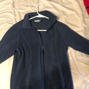 navy blue columbia jacket